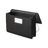 Smead Expanding Partition Wallet, Poly, Black 71510